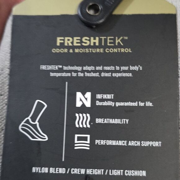 Stance Run Lt Crew Running Socks 3 Pack Black White Heather Grey Medium M 6-8.5 - Picture 6 of 7